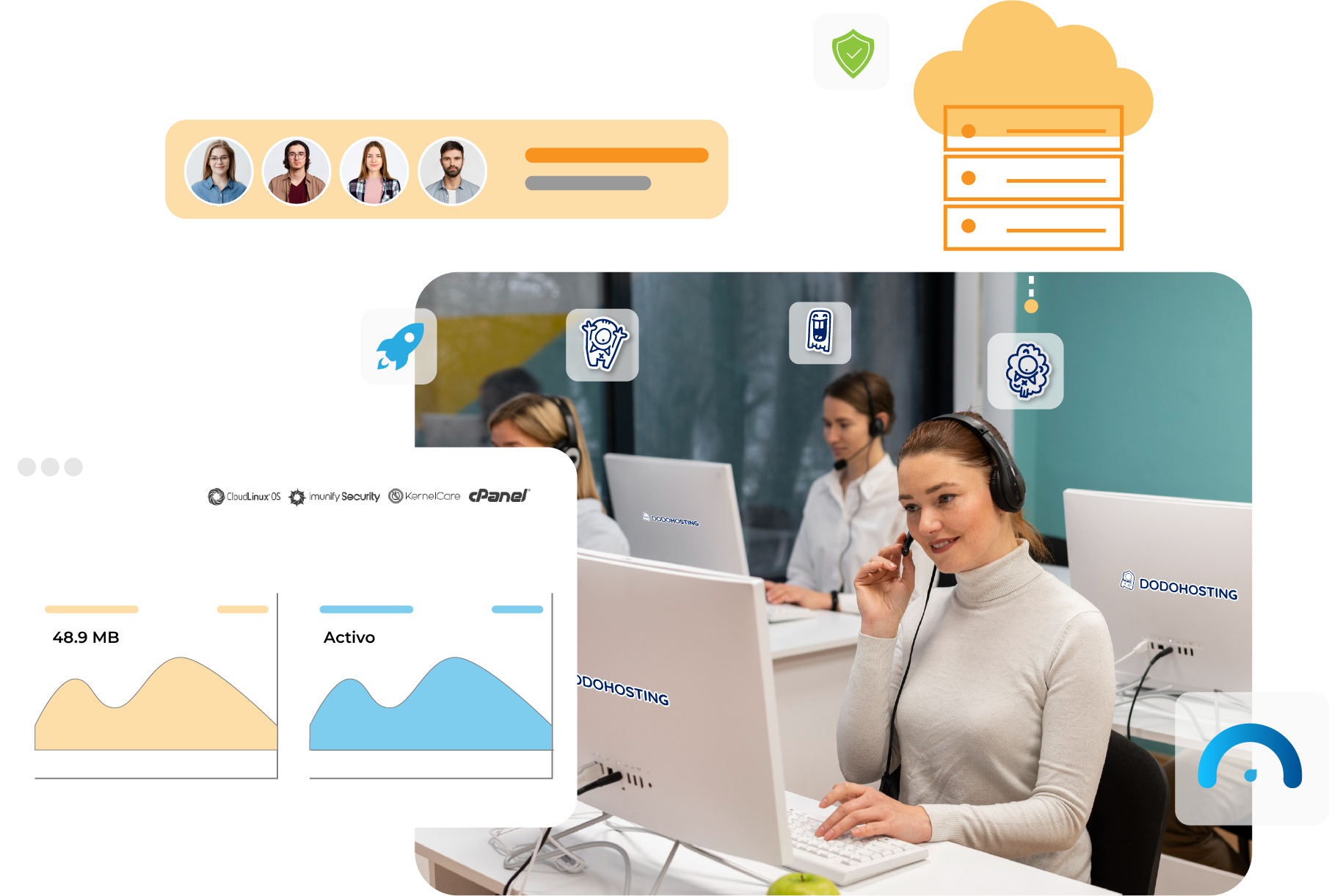 Web Hosting - Disponemos de servicio de soporte técnico 24/7!
